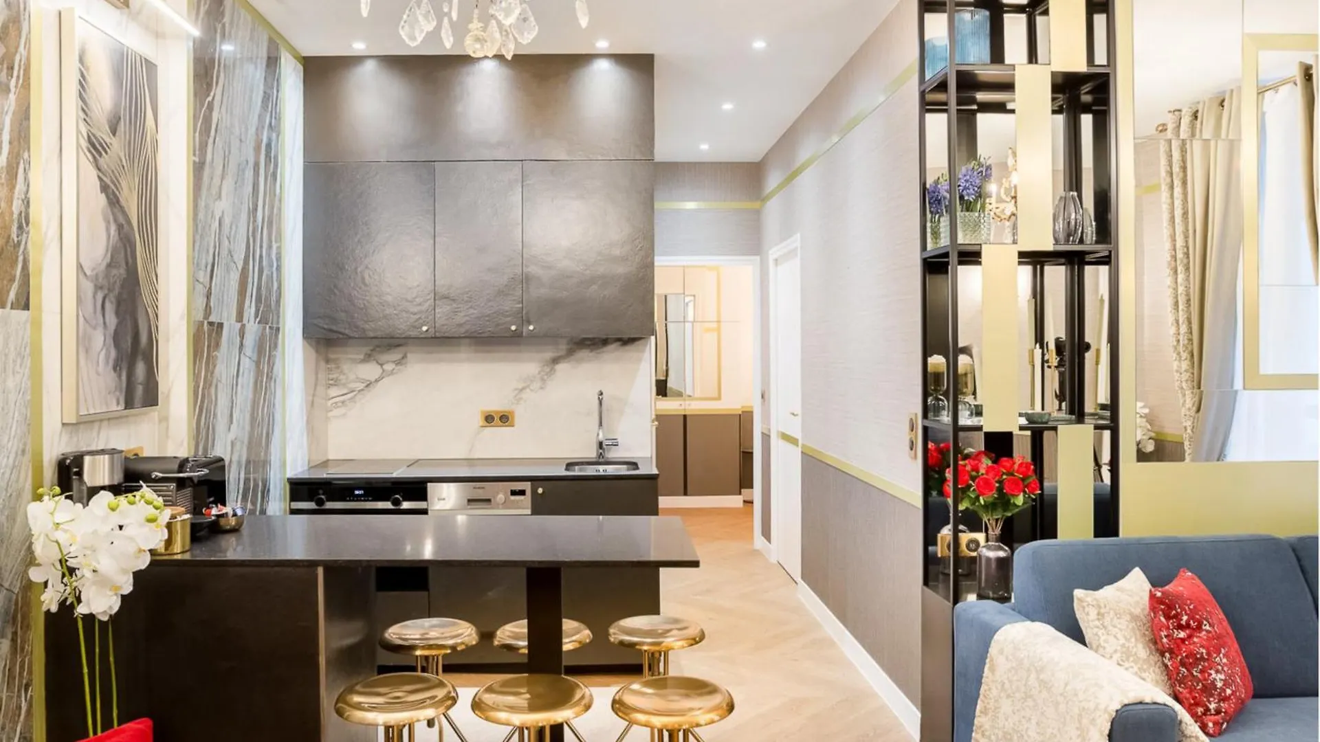 Merveil - Luxury Suite - Tour Eiffel - Laos Paris Apartment
